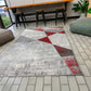 Iconic 09468 Grey Red A - Rugs PointMagento Product