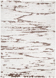 Amalfi Modern Abstract Cream Brown Rug - AMAL01