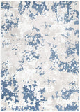 Amalfi Abstract Splash Blue Multi Rug - AMAL03