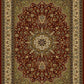 Agrabah Traditional Rug 119 Burgundy.