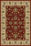 Agrabah Traditional Rug 538 Burgundy.