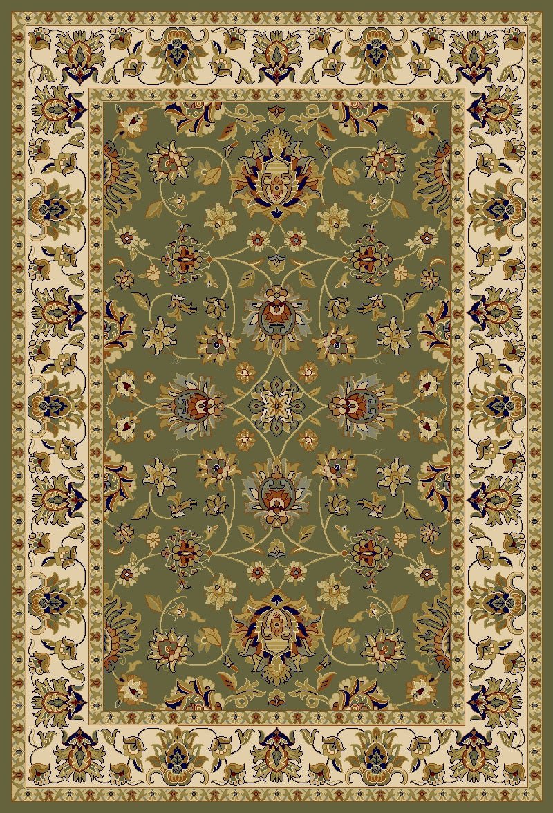 Agrabah Traditional Rug 538 Green.