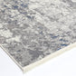 Bohemian Paradise One Modern Grey Blue Rug