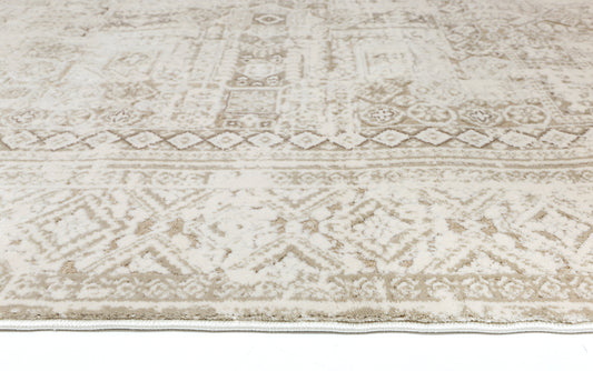 Bohemian Paradise Panel Beige Rug