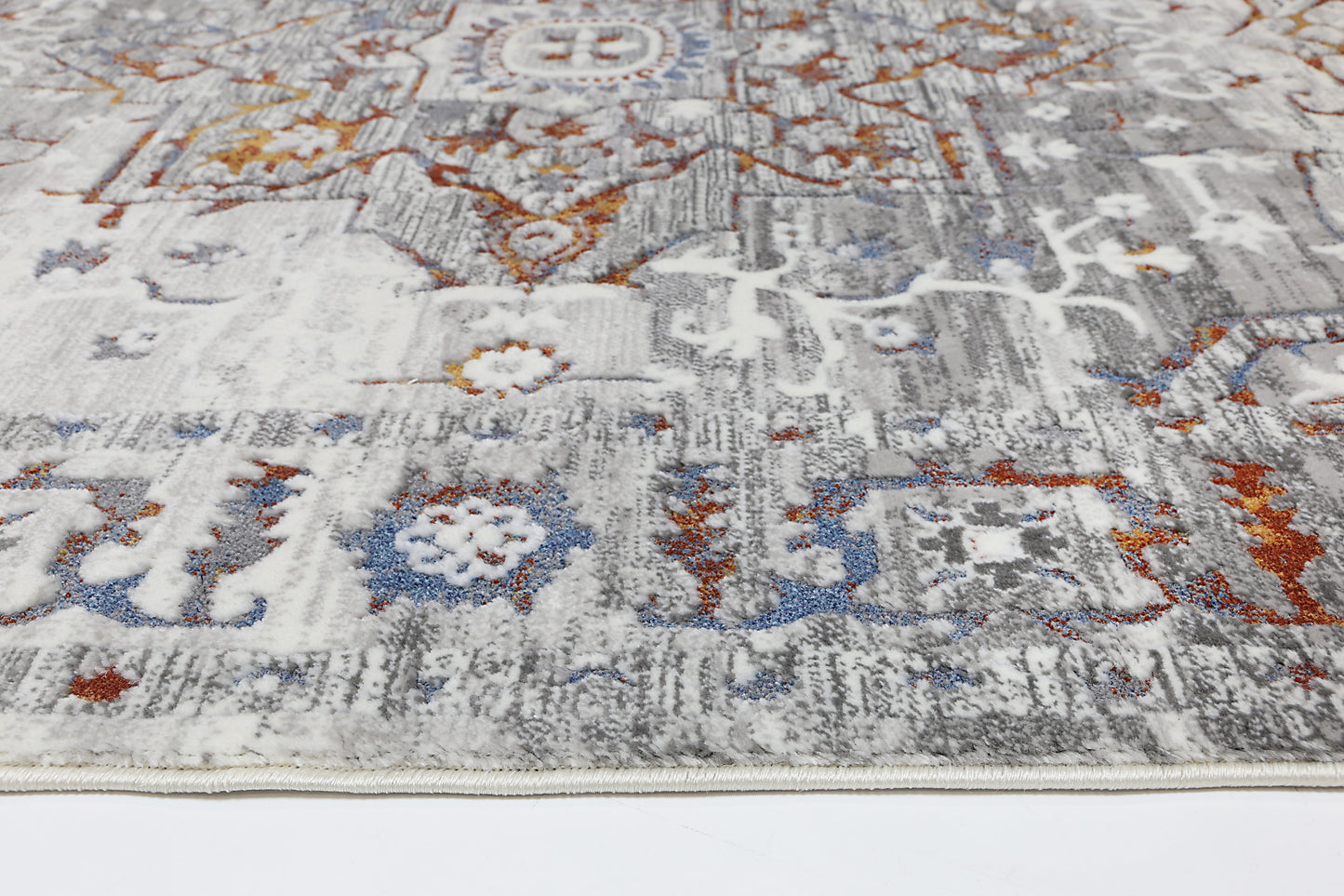 Bohemian Paradise Medalion Grey Multi Rug