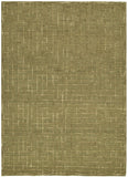 Abasco Green Knitted Wool Rug