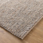 Eco Weave Grey Jute and Wool Rug