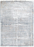 Indulgence Distressed Lines Blue Rug - INDU005