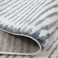 Indulgence Distressed Lines Blue Rug - INDU005