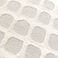 Jade Geometric Shapes Cream Grey Rug - JADE005