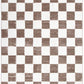 Jade Checkers Cream Brown Rug - JADE007