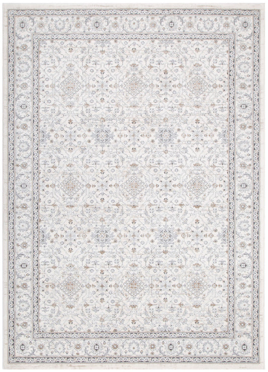 Maya Traditional Border Cream and Beige Rug - M103