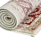 Prague Francesca Cream & Red Traditional Rug