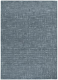 Abasco Steel Blue Knitted Wool Rug