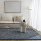 Abasco Steel Blue Knitted Wool Rug