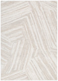 Toscana Geo Lines Beige Cream Rug - TOS1