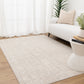 Toscana Distressed Lines Grey Beige Rug - TOS4