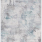 V003: Vestige Geometric Grey Blue Rug