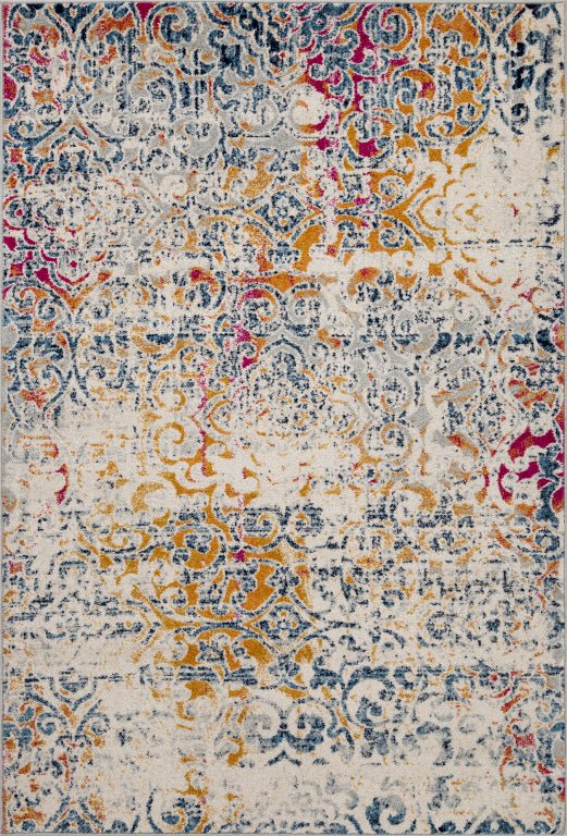 Joy 1212 Ivory Multi - Rugs PointMagento Product