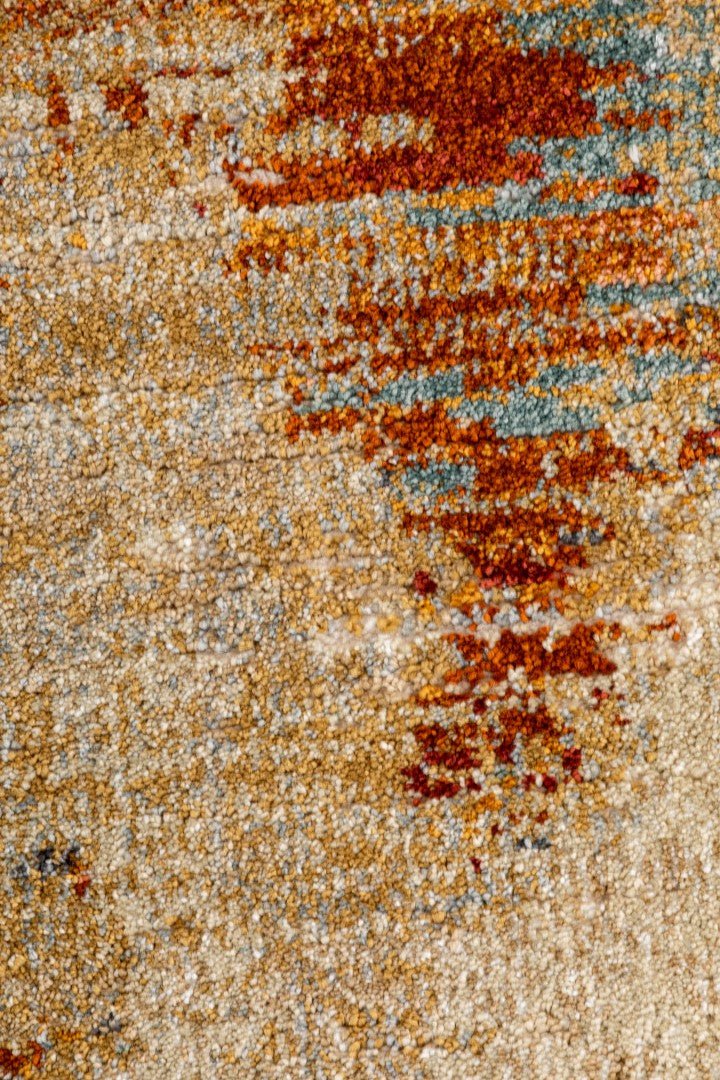 Kali Modern Rug Rust 1805.