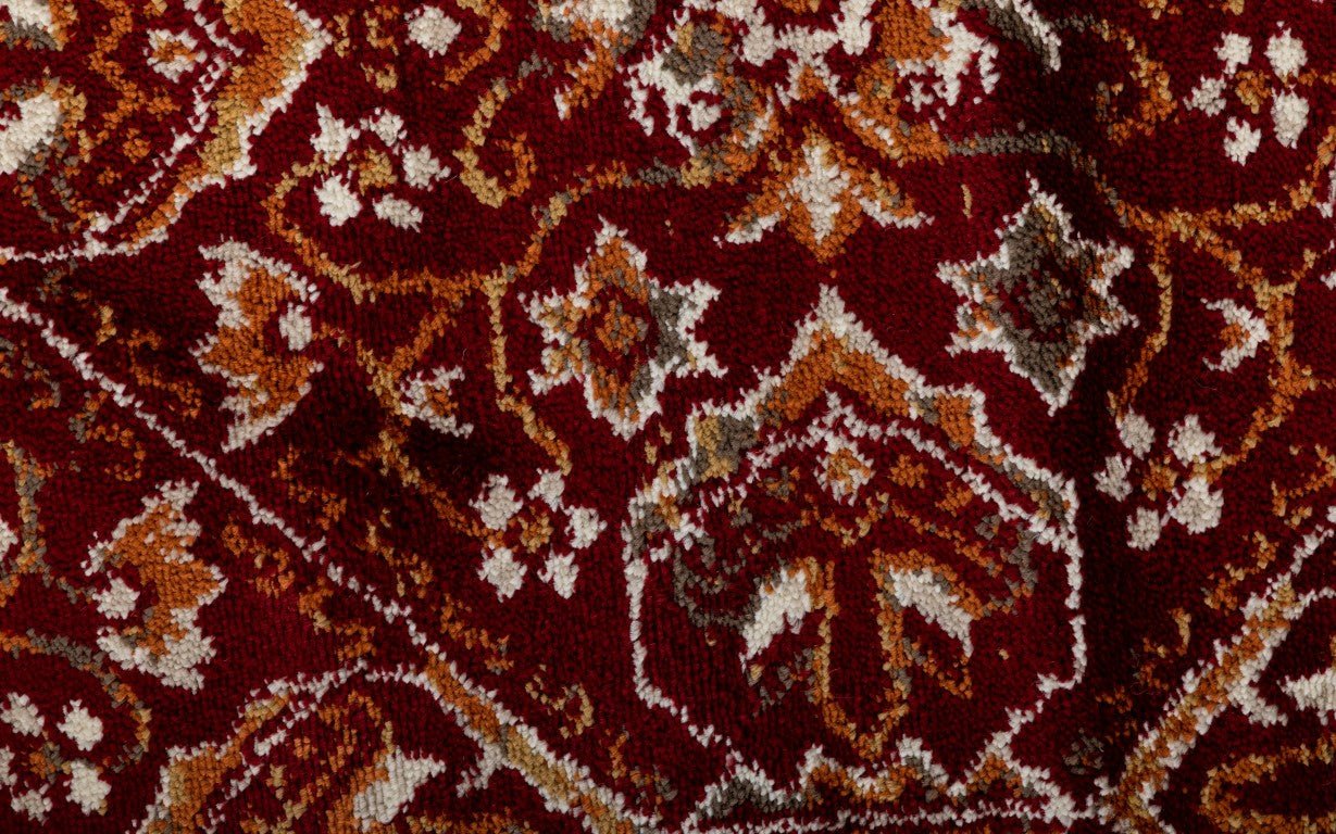 Raffia 1804 Red - Rugs PointMagento Product