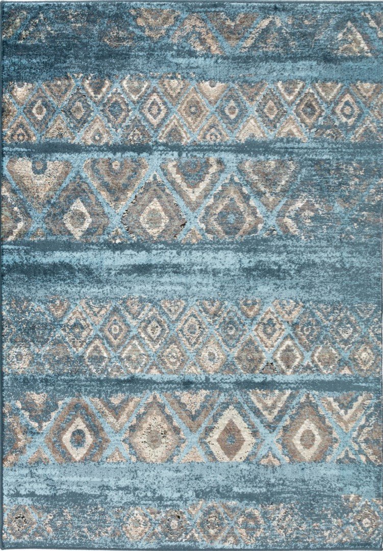 Raffia 2367 Blue - Rugs PointMagento Product