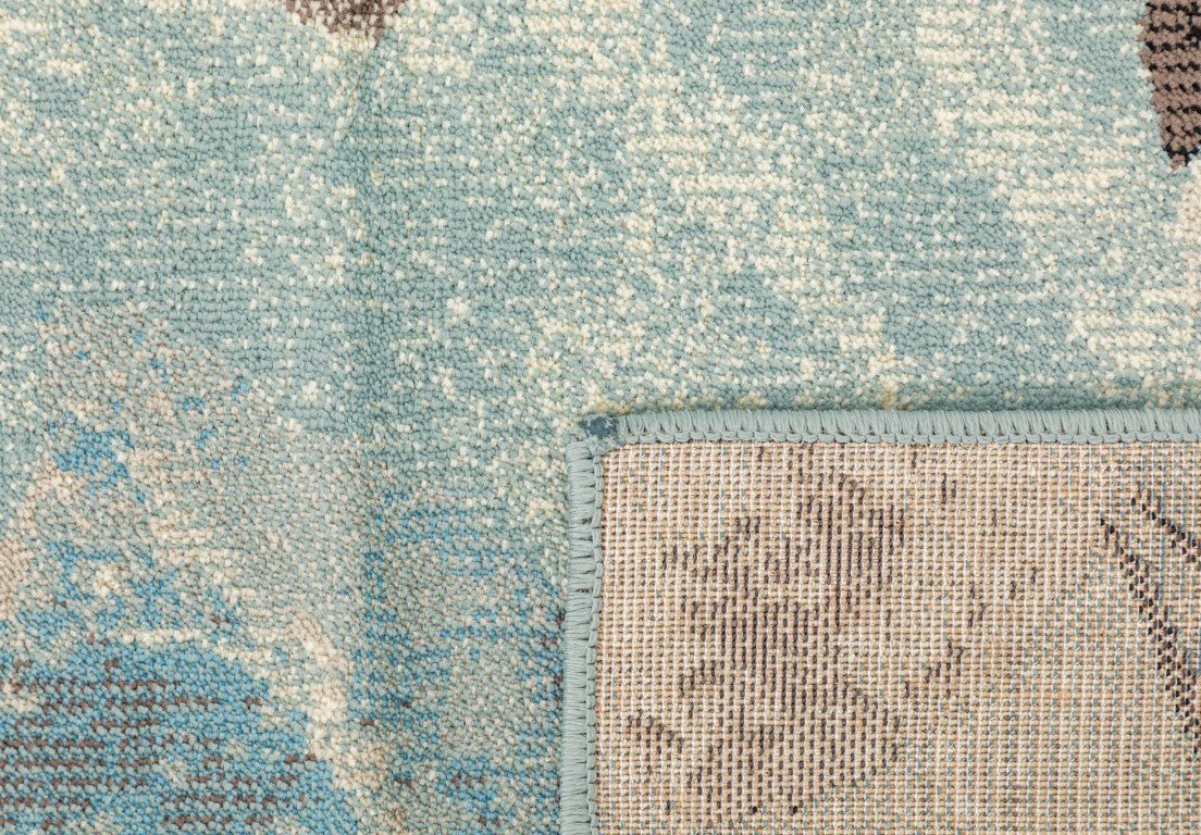 Raffia Medium Rug 5507 Sea.