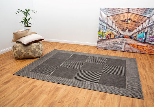 Suva Black Grey 22/212 - Rugs PointMagento Product